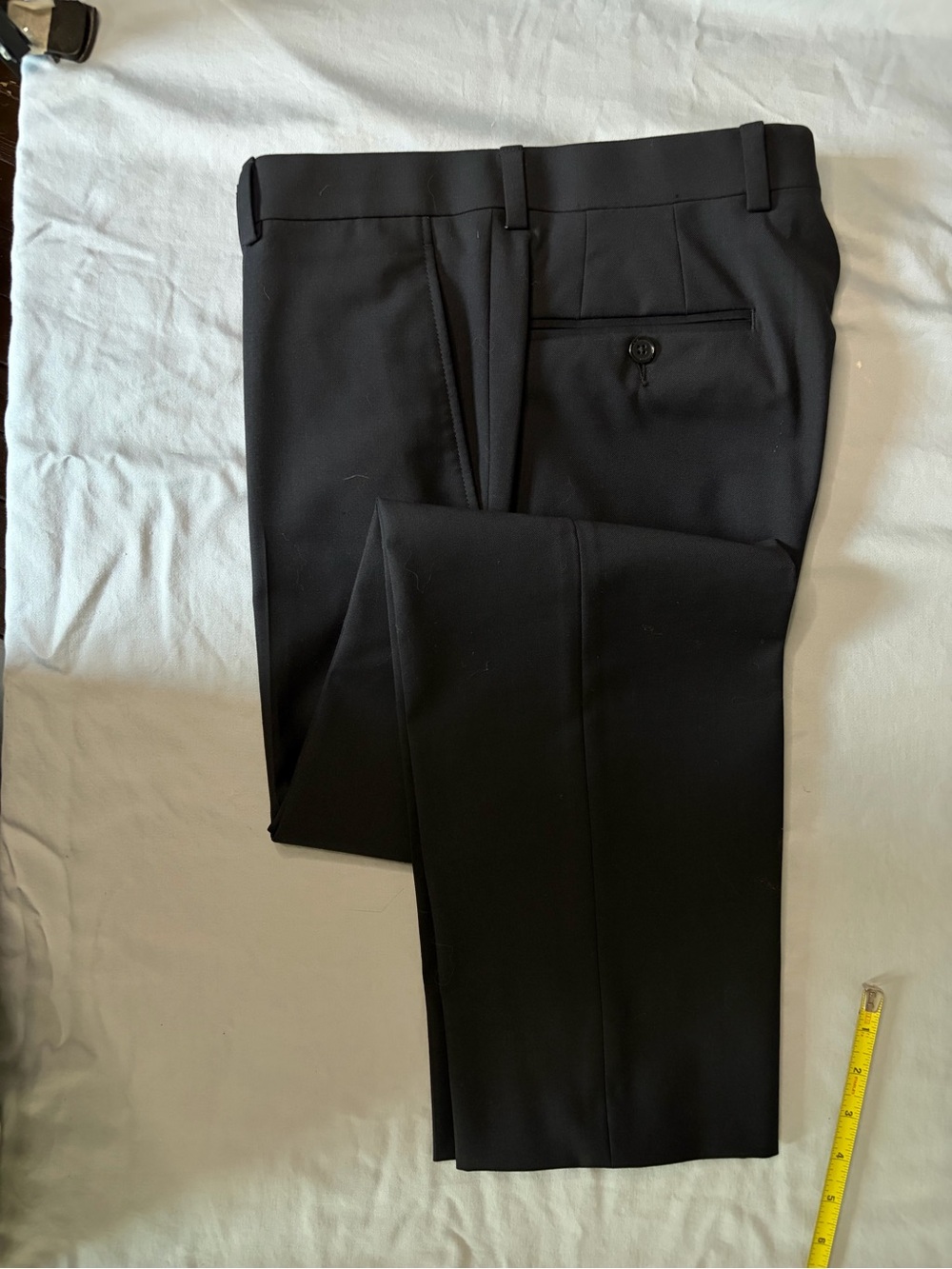 Men's Black Dress Pants - Tailored Formal Trousers